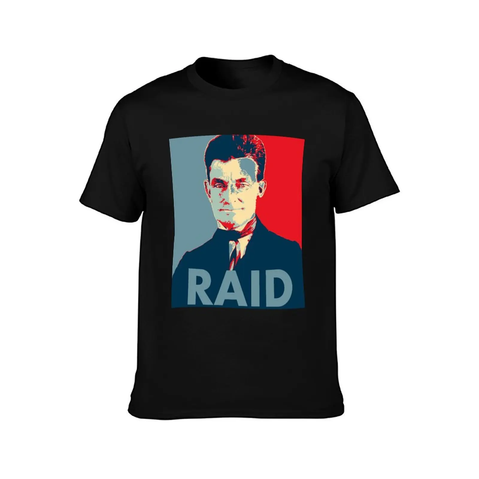 John Brown - Raid T-Shirt Basic Solid Color Short Sleeve Cotton Top T-Shirt