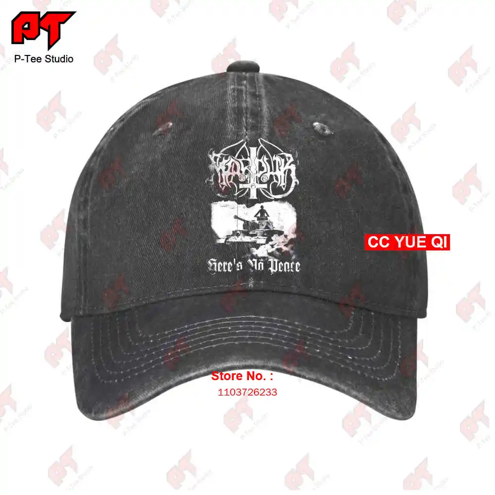 Marduk Swedish Black Metal Band Here'S No Peace Baseball Caps Truck Cap Y5ZD