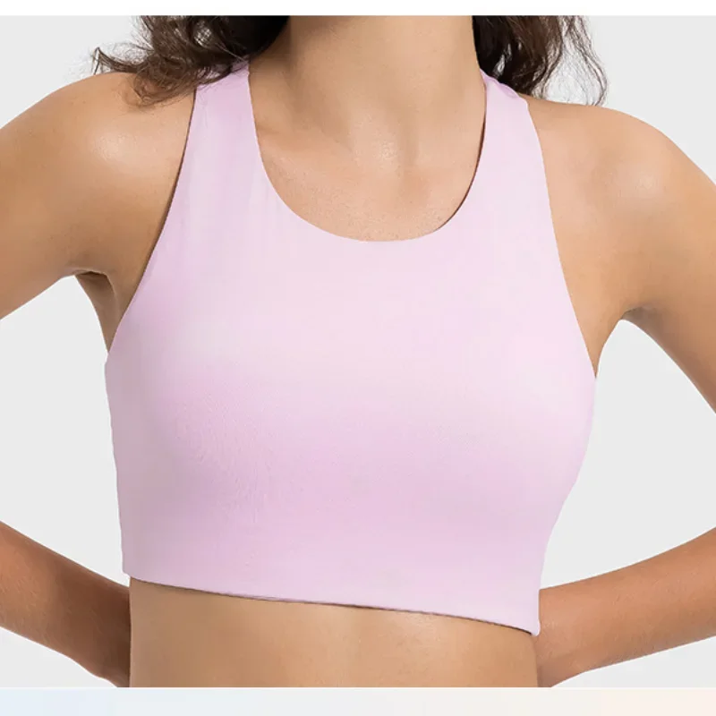 Solid Color Yoga Tight Sports Bras For Women Women's Fitness Zipper Bra Sportswear Woman Gym Training Female Crop Tops