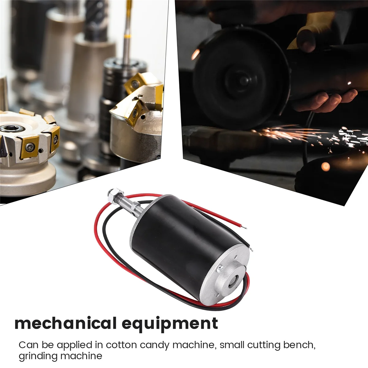 Xd-3420 30W haute vitesse Cw/Ccw en continu aimant moteur à courant continu pour générateur de bricolage (DC 12V 3000 tr/min)