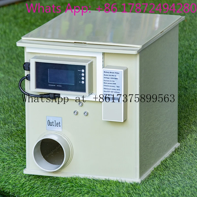 เครื่องกรองแบบดรัม PP QihangRA - Aquarium Fish High Price บทวิจารณ์และราคา