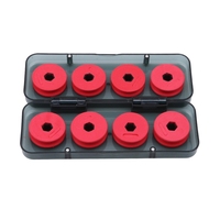 8/16pcs Foam Spools Line Box Winding Board Fishing Shaft Lure Hook Rig Bait Storage Case Pesca Tackle