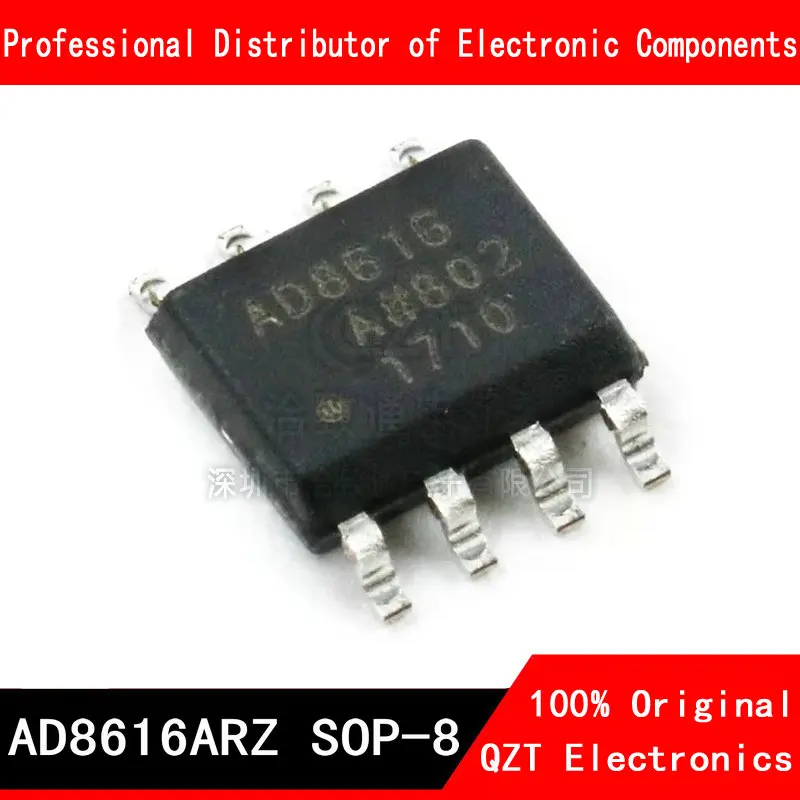 10pcs/lot AD8616ARZ SOP AD8616 AD8616A AD8616AR SOP-8 new original In Stock