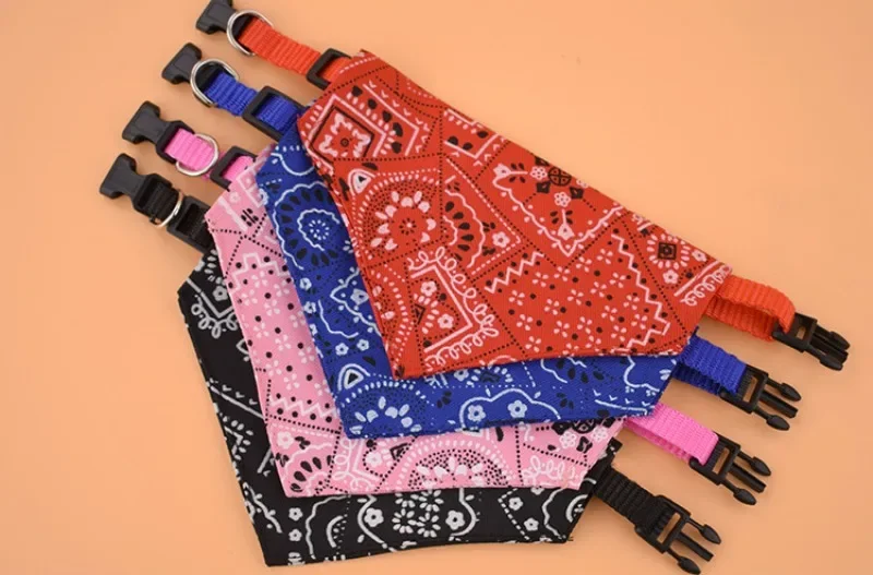 Bedrucktes Haustier-Dreiecksbandana, Verstellbarer Riemen, Hunde- und Katzen-Sabberlätzchen, Halstuch für Kätzchen und Welpen, Tägliche Bekleidung, Haustierzubehör – Detail 11