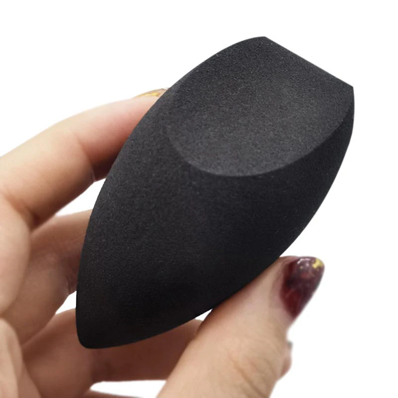 1PC Makeup Puff Microfiber Velvet Sponge Makeup Blender Sponge Powder Egg Shaped Foundation Concealer Cream Face Cosmetic