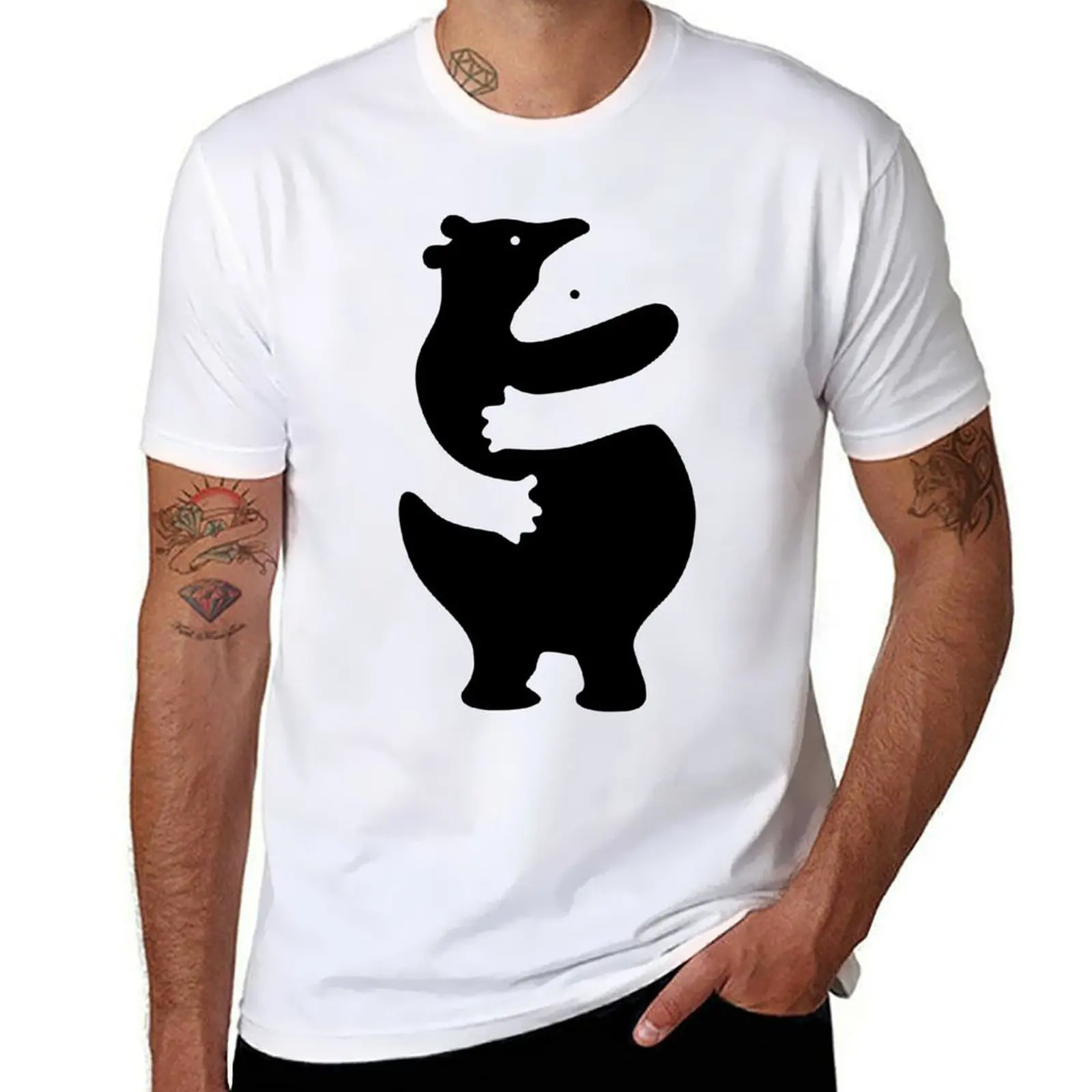 

Bear hugs T-Shirt anime tshirt t shirt for man T-Shirt