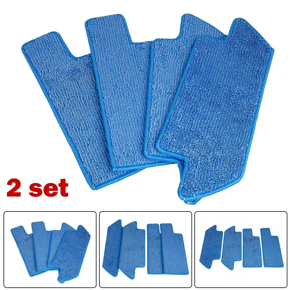 2Set Mop Cloth For Hobot Legee 667 668 669 Robot Vacuum Cleaners Floor Carpet Cleaning Cloth Pad Household Sweeping Tools Parts