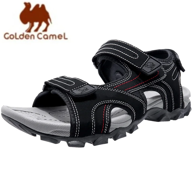 GOLDEN CAMEL Comfortable Hiking Sandals for Men Waterproof Sport Athletic Sandals for Walking Water with Arch Support