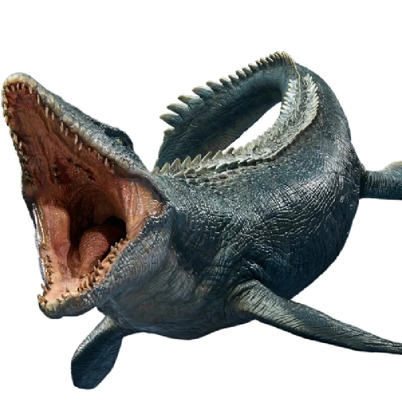 Limite autêntico wanlongtang 1/35 mosasaur dinossauro jurássico brinquedo masculino modelo estátua animal decoração para casa presente