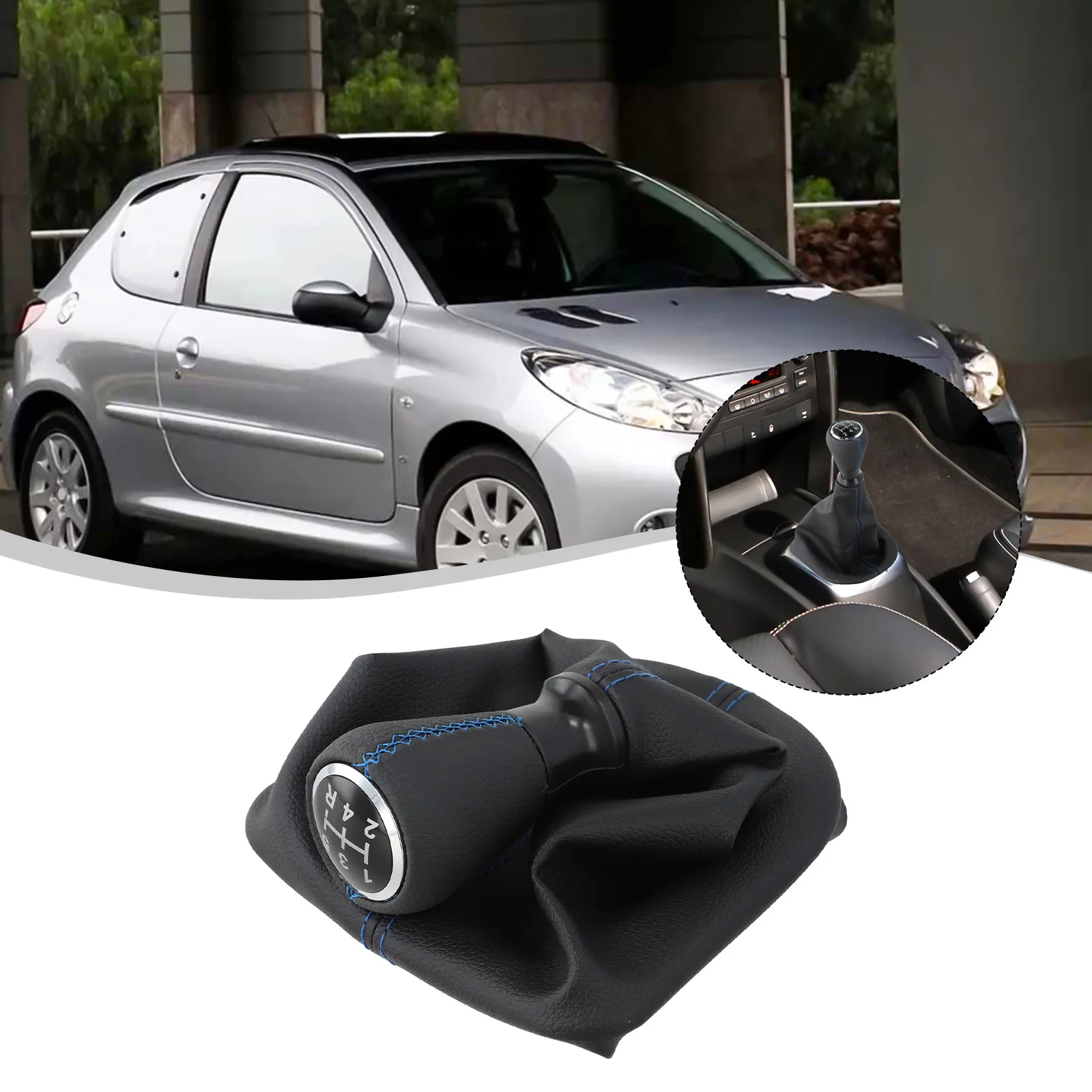Dashboard Enhancement Gear Lever Cover Automatic Transmission Cost-effective Replacement Daily Wear Resistance For 207