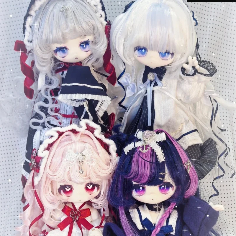 Nueva Serie Meki Fluffy Goodnight 1/6 Bjd Blind Box, Figura de Acción de Niñas Adorables, Adorno de Escritorio, Modelo Coleccionable, Juguete de Moda, Regalo
