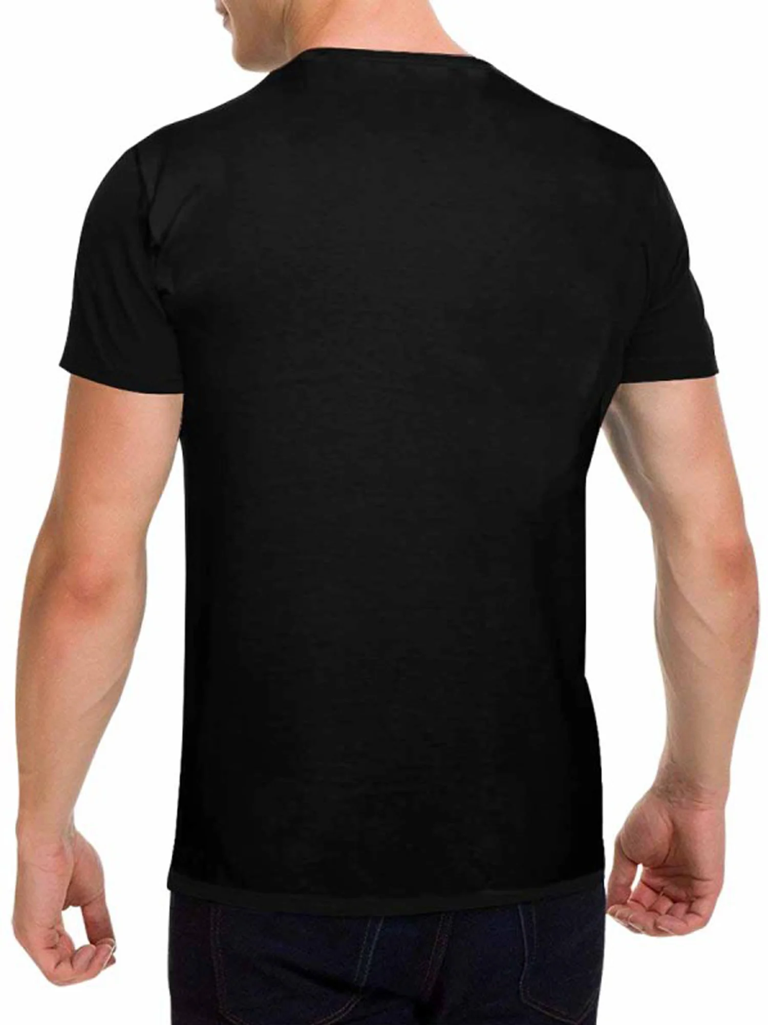 الرجال Y جميع حصلت على أي مصابيح Uhh طباعة الكلاسيكية صالح الكلمات الجدة خمر تي شيرت الصيف مضحك نمط المحملة #2