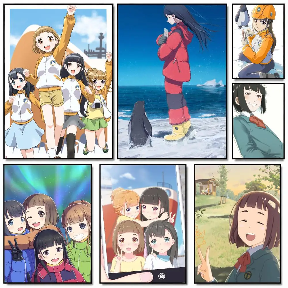 anime A-A Place Further Than the-E Poster Removable Wall Sticker for Home Cafe Bar Office Interior Decor
