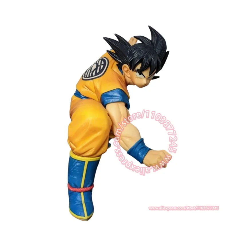 BANDAI BANPRESTO Dragon Ball Son Goku FES ของเล่นเด็กอะนิเมะอุปกรณ์ต่อพ่วงตกแต่งโต๊ะรุ่นแนวโน้มรูปมือปัจจุบัน