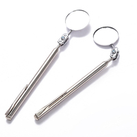 Portable Car Angle Observation Pen Car Telescopic Detection Lens Inspection Mirror Inspection Round Mirrorcar 30mm Inspection