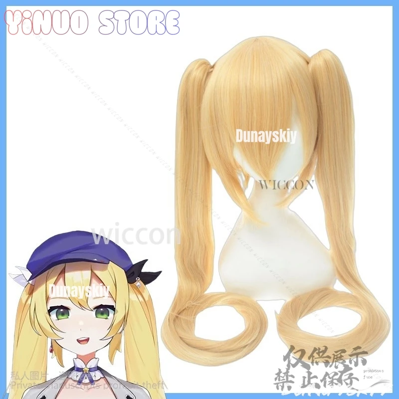 Disfraz de Anime Virtual YouTuber Vtuber Dokibird, disfraz de Cutecore, vestido de abrigo de Lolita, pelucas de uniforme para niñas y mujeres personalizadas