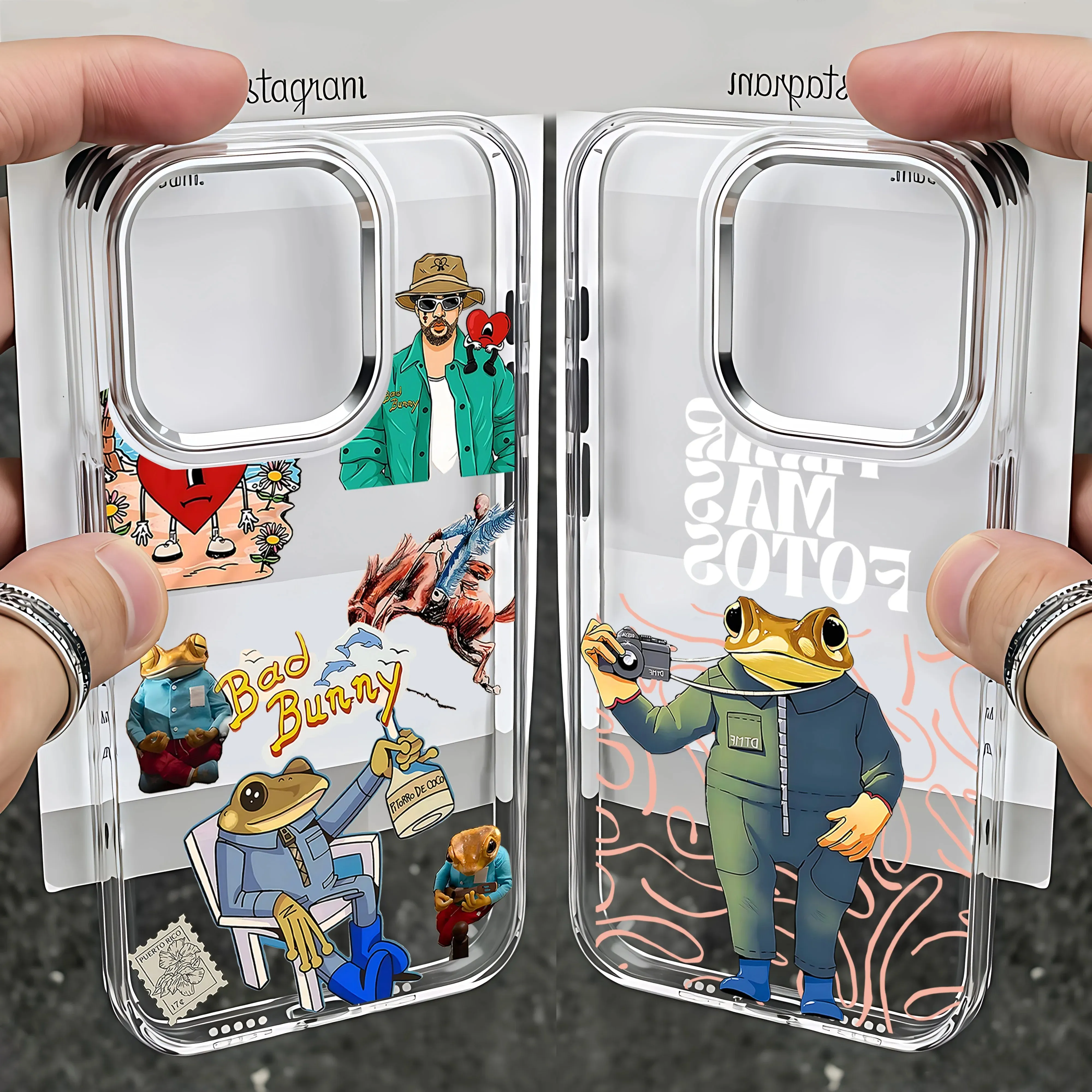 Hot Debí Fotos Bads Bunnys Phone Case for Samsung Galaxy A57 A56 A36 A26 A55 A35 A16 A54 A34 A25 A24 A15 A14 A73 A53 A33 4G 5G