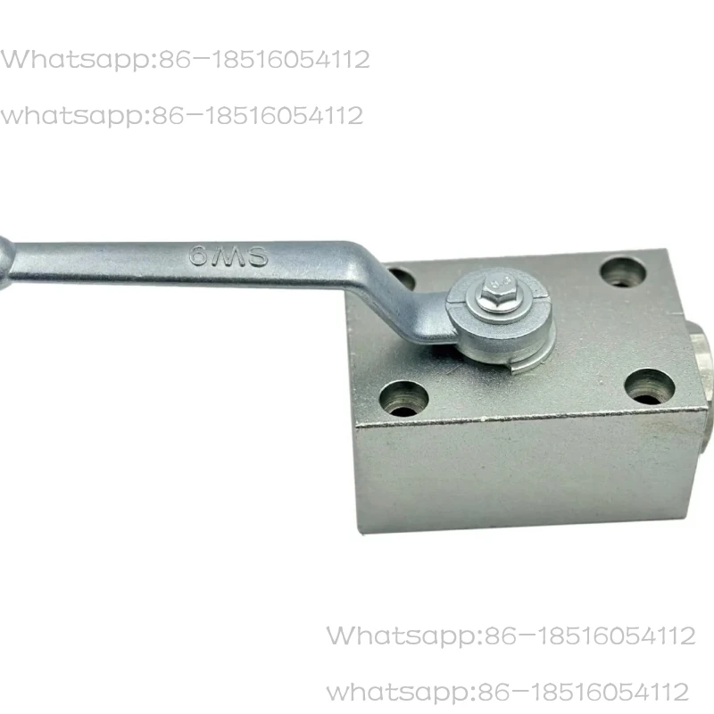 Plate type high pressure ball valve YJZQ-J10B/J15B/20B QJH/KHP hydraulic switch valve plate connection