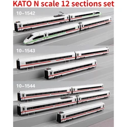 KATO N Scale 1/160 Train Model Set 10-1542/43/44 ICE 4 DB High-speed Rail Green Belt Full Set of 12 Sections