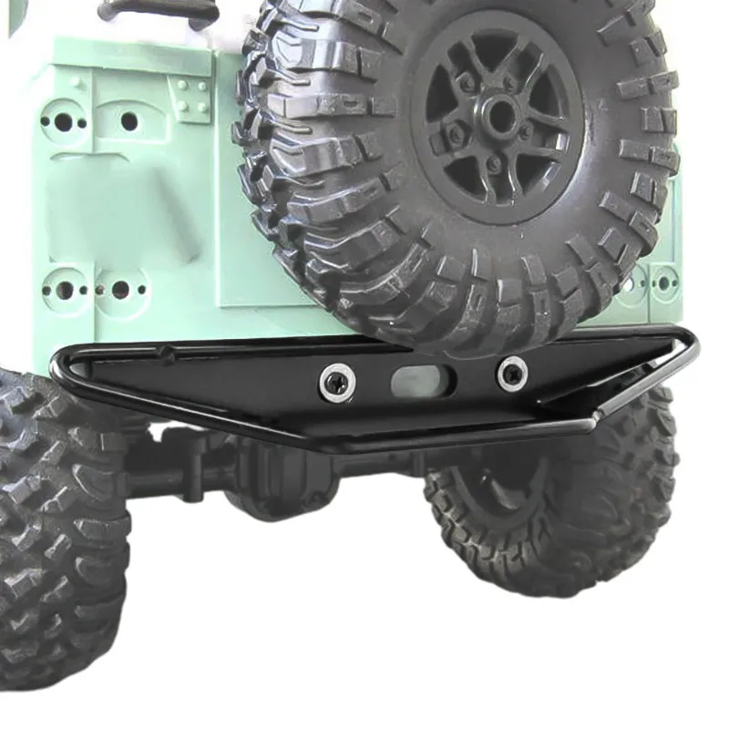 RC Crawler Upgrade Accessories Custom‑Size Metal Rear Bumper Anti‑Collision Tow Hook For MN99S D90 MN98 MN99 1/12 Spare Parts