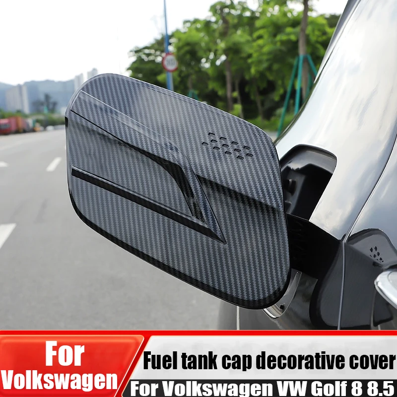 

Для Volkswagen VW Golf 8 8,5 модифицированная крышка топливного бака, декоративная крышка, автомобильное внешнее украшение, аксессуары, материал ABS