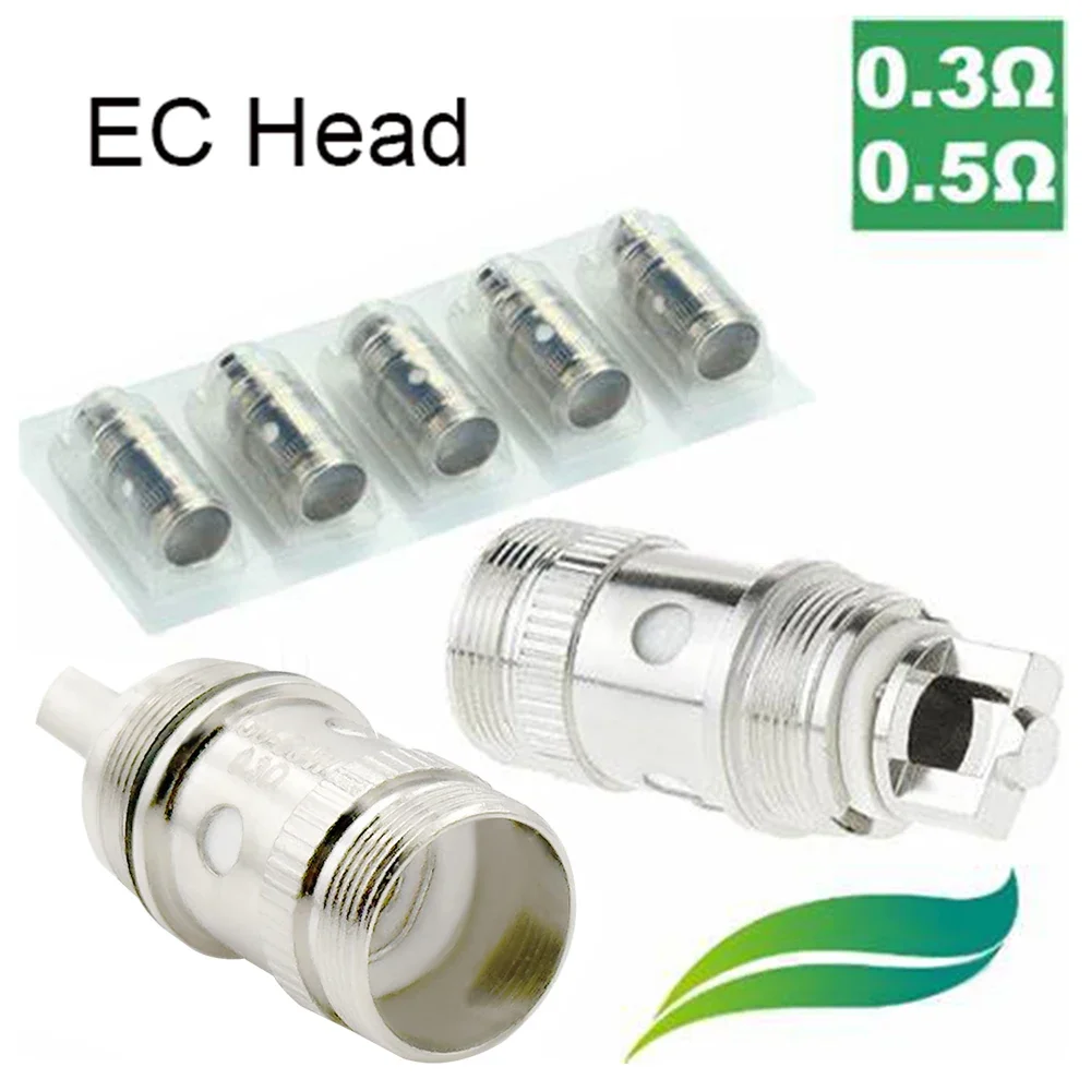 RunVape OEM EC-Spule 0,3 Ohm 0,5 Ohm 0,18 Ohm Ersatz-Spulenkopf für Ijust 2 S Melo 3 Mini Tank