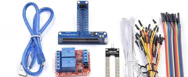 Microbit Automatic irrigation module DIY kit soil moisture detection automatic water pumping