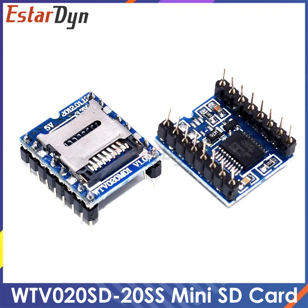 WTV020-SD Sprachmodul, SD-Karte Sprachmodul, Spielekonsole Sprachmodul