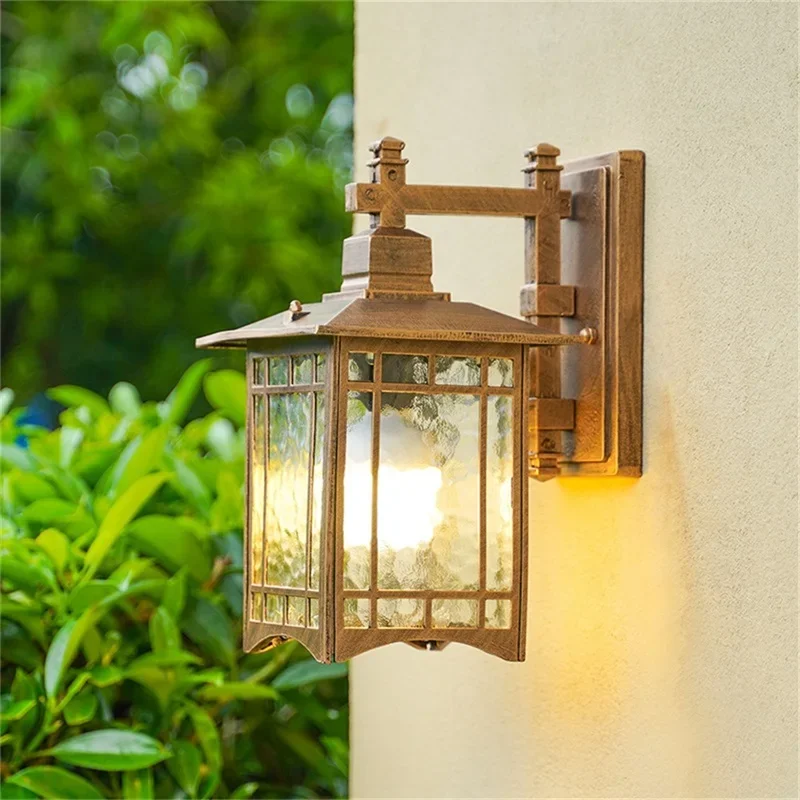 ALBERT Classical Outdoor Wall Lamp Waterproof IP65 Retro Sconces LED Lighting Decorative for Home Porch