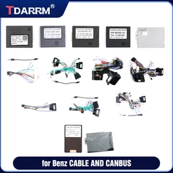 Android Wiring Harness CANBUS Box For BENZ SPRINTER/VITO/GLK-CLASS/ML320/W164/W211 Cable Adapter Android Car
