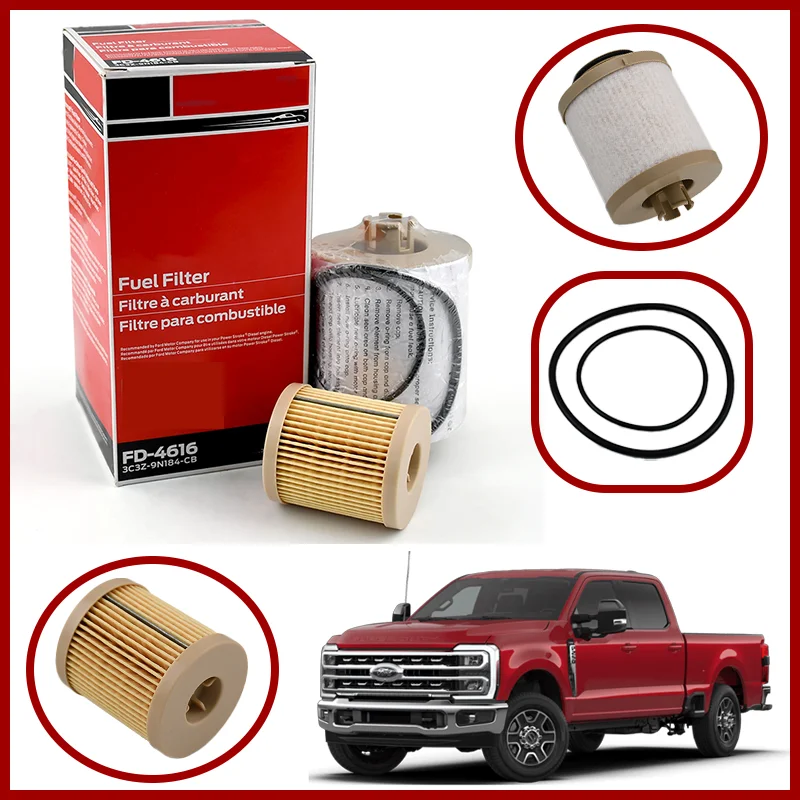 

Diesel Fuel filter FD-4616 3C3Z9N184CB Accesorios Para Auto for Ford F250 350 Excursion Super Duty Car Tools Filter Part