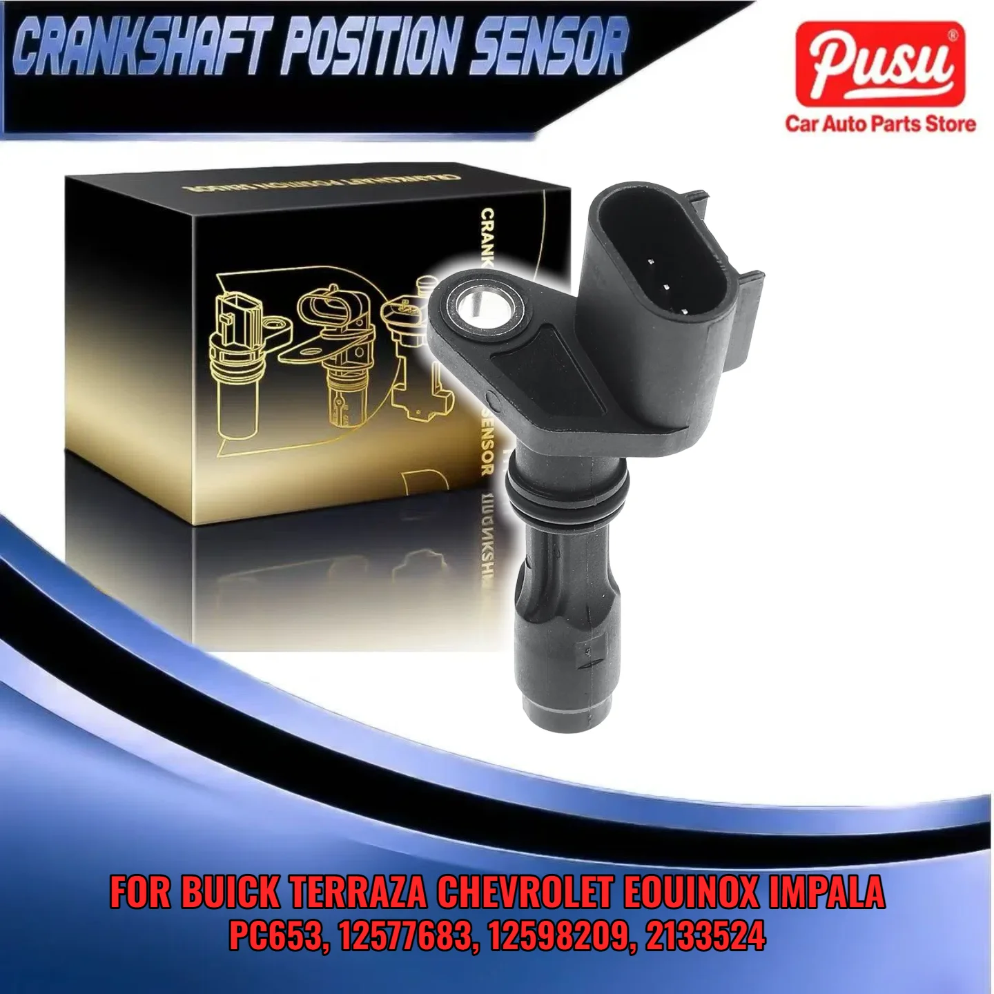 

Camshaft Position Sensor for Buick Terraza Chevrolet Impala Malibu Saturn Aura PC653 12577683 12598209