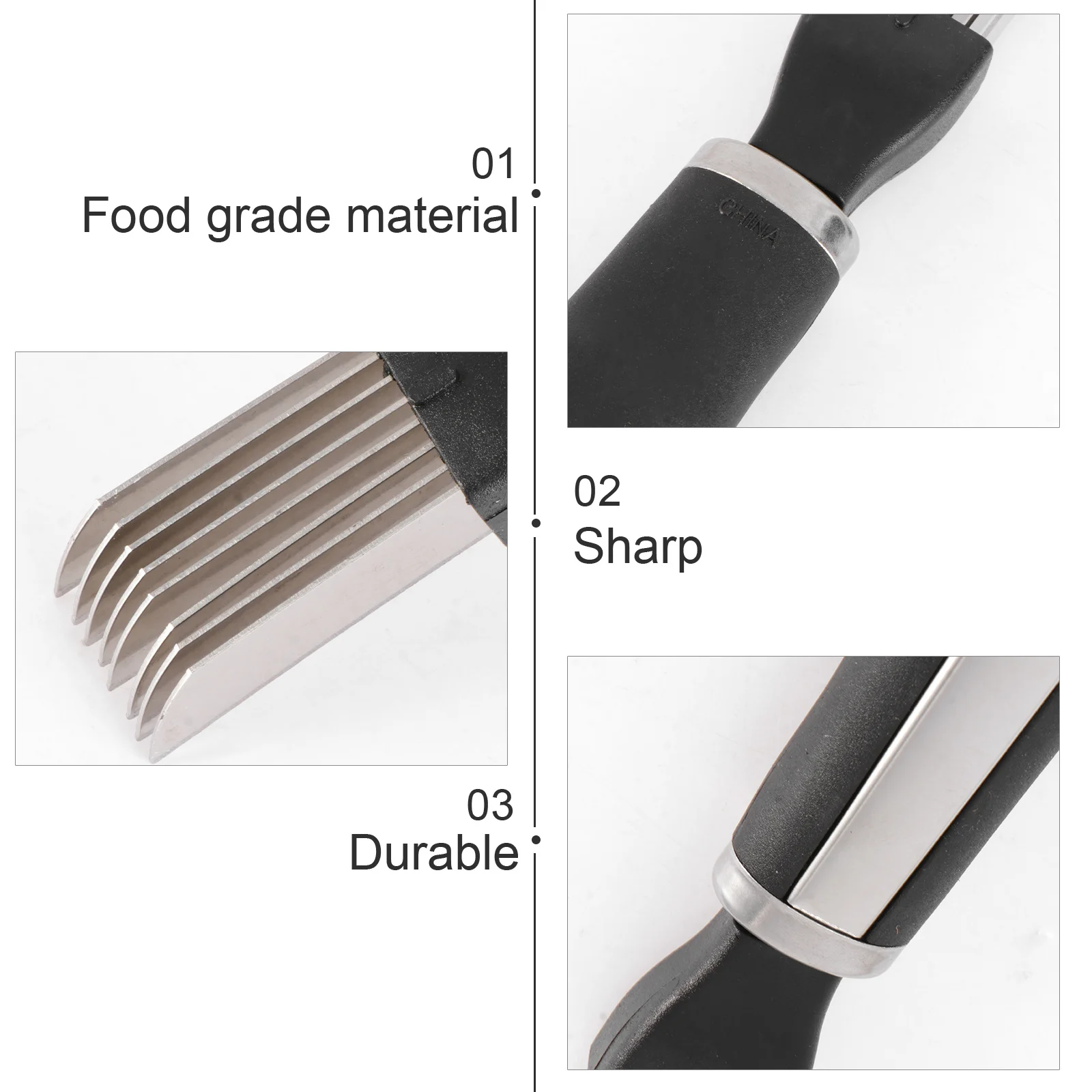 

1pc Stainless Steel Scallion Cutter Slicer For Green Onion Chili Vegetable Cutting Kitchen Tool Food Grade Blade