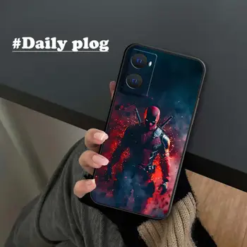 Pouzdro na telefon Iron Man Deadpool Wolverine pro OPPO Reno 7 A96 A40 A58 5 6 Realme GT A74 A78 Neo2 A74 A78 Find X5 X3 X7 X8 Černé 10 nejlepší prodej OPPO Find X5 - №4