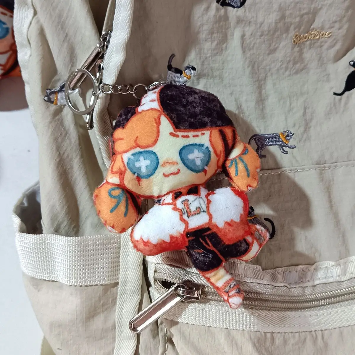 Identity Ⅴ Cheerleader Composer Joker Geisha Q-version Cute Squeak Stuffed Cartoon Stuffed Pendant Backpack Decor Anime Gift