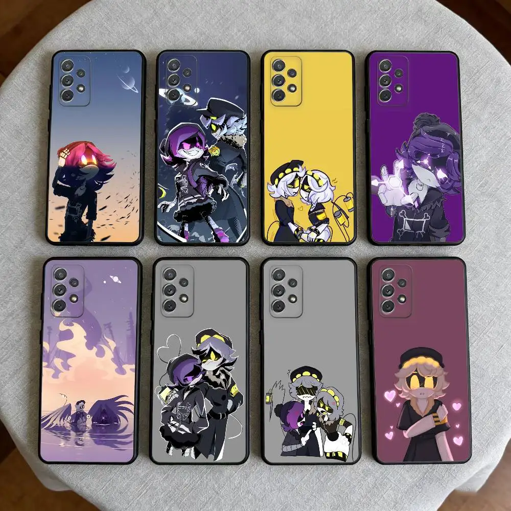 

Game Murder Drones N V J Phone Case For Samsung Galaxy A73,A72,A71,A70,A53,A52,A51,Soft Silicone Black Cover