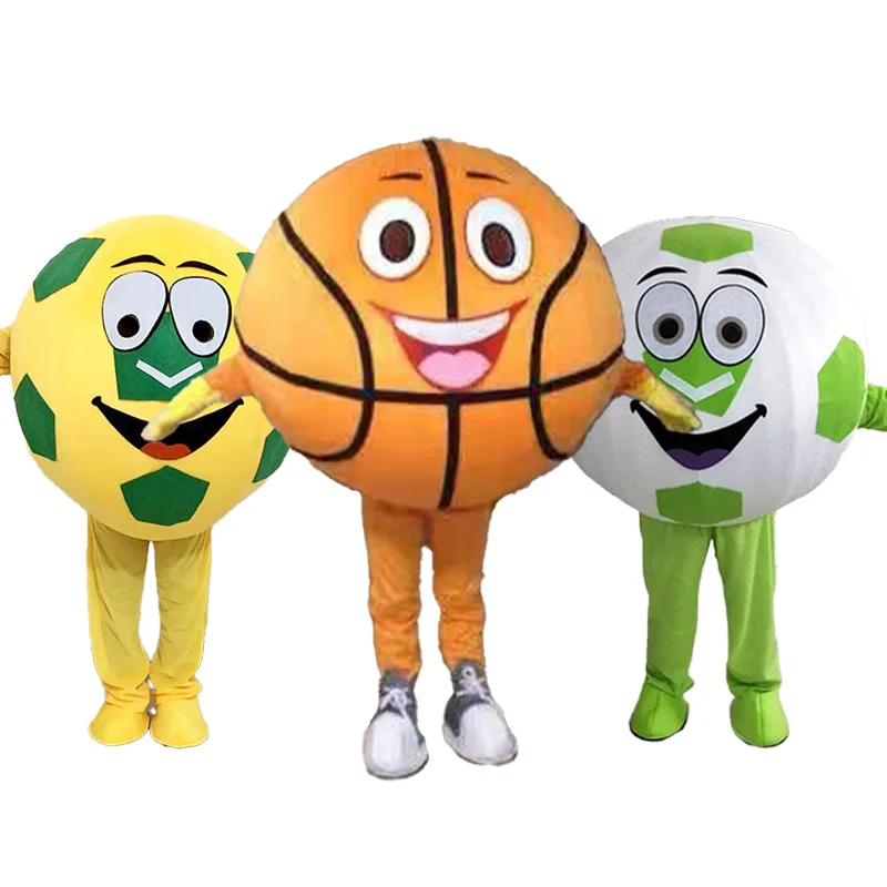 New Football Basketball Mascot Costume Advertising ceremony Fancy Dress Party stage show Cosplay Animal carnival perform props