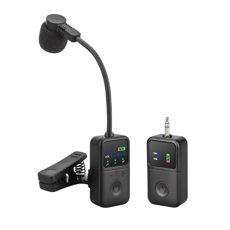 

3CGRO-Saxophone Saxofone Wireless Microphone Mic Transmitter And Receiver Professional Sound Pickup For Stage Performances