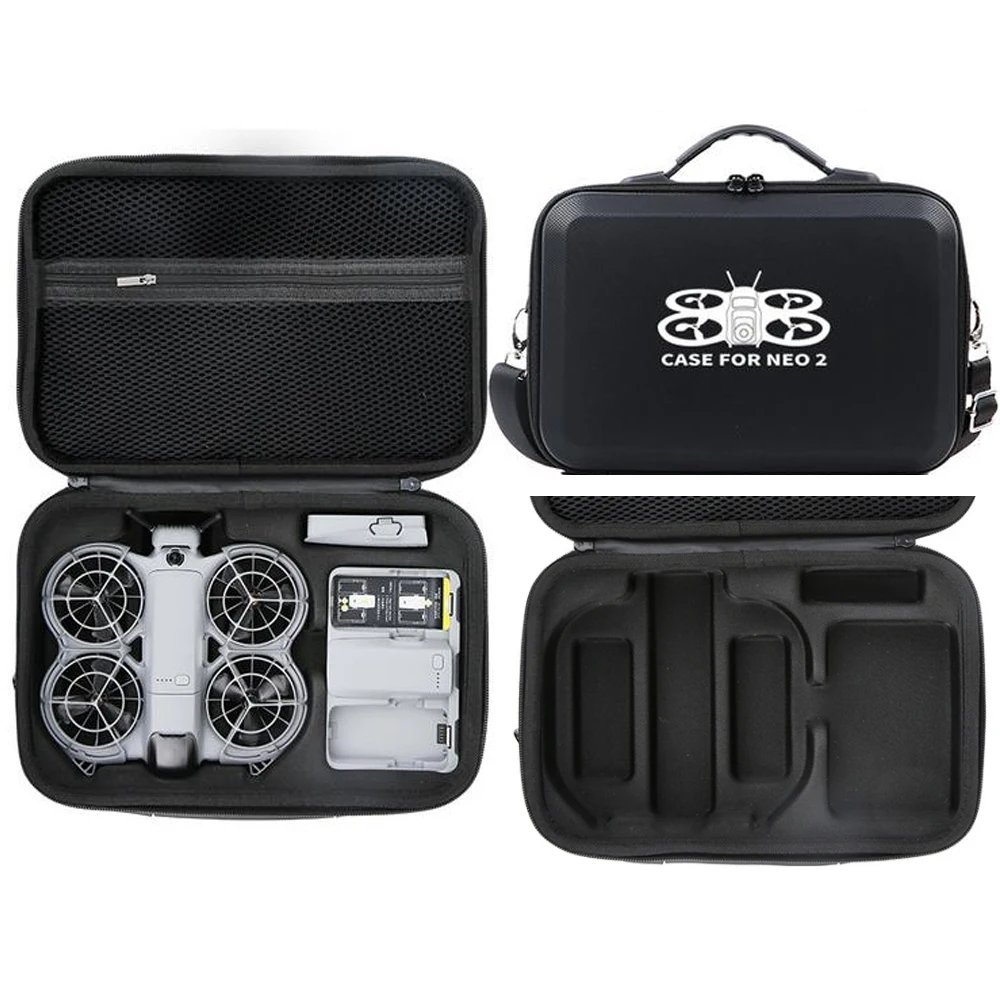 

Large Capacity Organizer Bag for DJI Neo2 Travel Carrying Case for Neo 2 Fly More Combo Portable Storage Box with Shoulder Strap