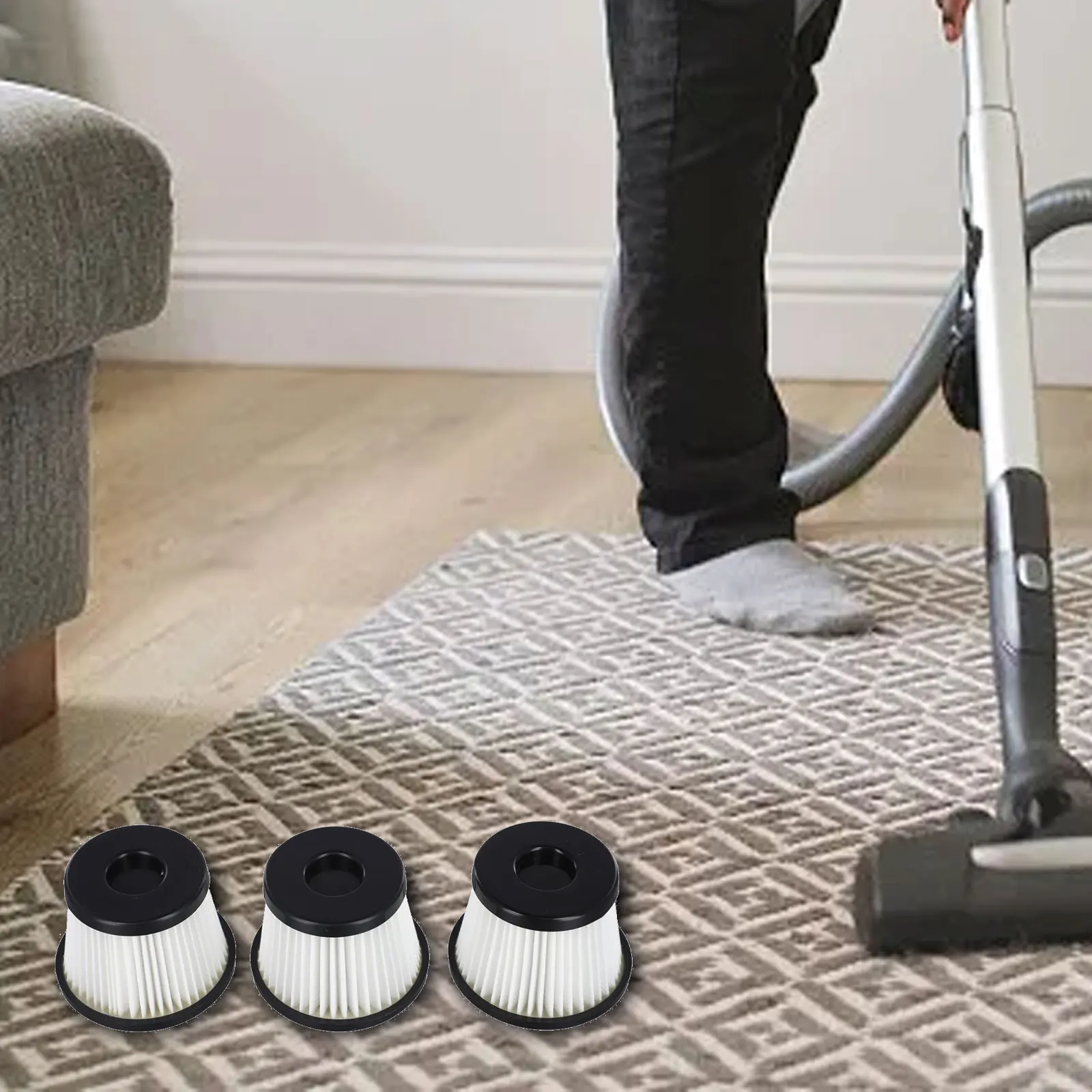 

Filters Vacuum Cleaner Filter 3pcs High Quality Vacuum Cleaner Accessories Vacuum Filter Home Dusting Cleaning