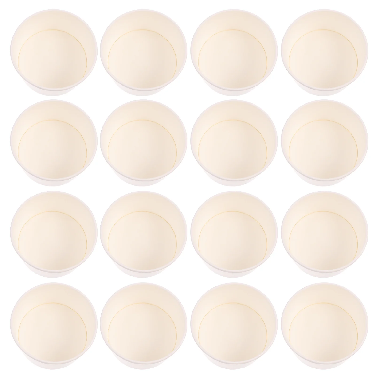 

100pcs Disposable Ice Cream Cups for Dessert Pudding Cake Mousse Yogurt Container Paper Bowls Snack Party Supplies