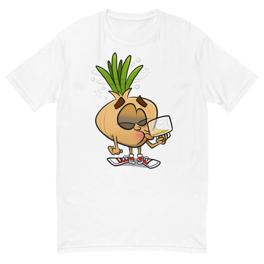 Drunk Onion Drinking Beer T Shirt