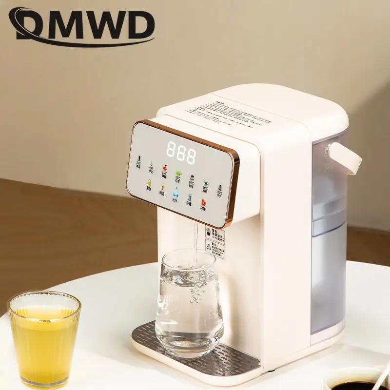 غلاية كهربائية منزلية ساخنة وعادية الاستخدام المزدوج سخان مياه سطح المكتب موزع مياه صانع الشاي نافورة مشروبات مكتب دفئا