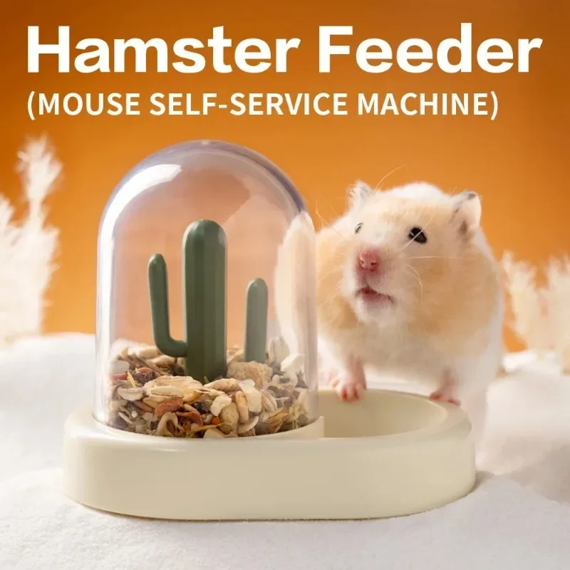 Automatic Hamster Dispenser Rabbit Small Animal Feeding Pet Food Feeder Bowl Pet Golden Bear Water Feeder Small Pet Accessories