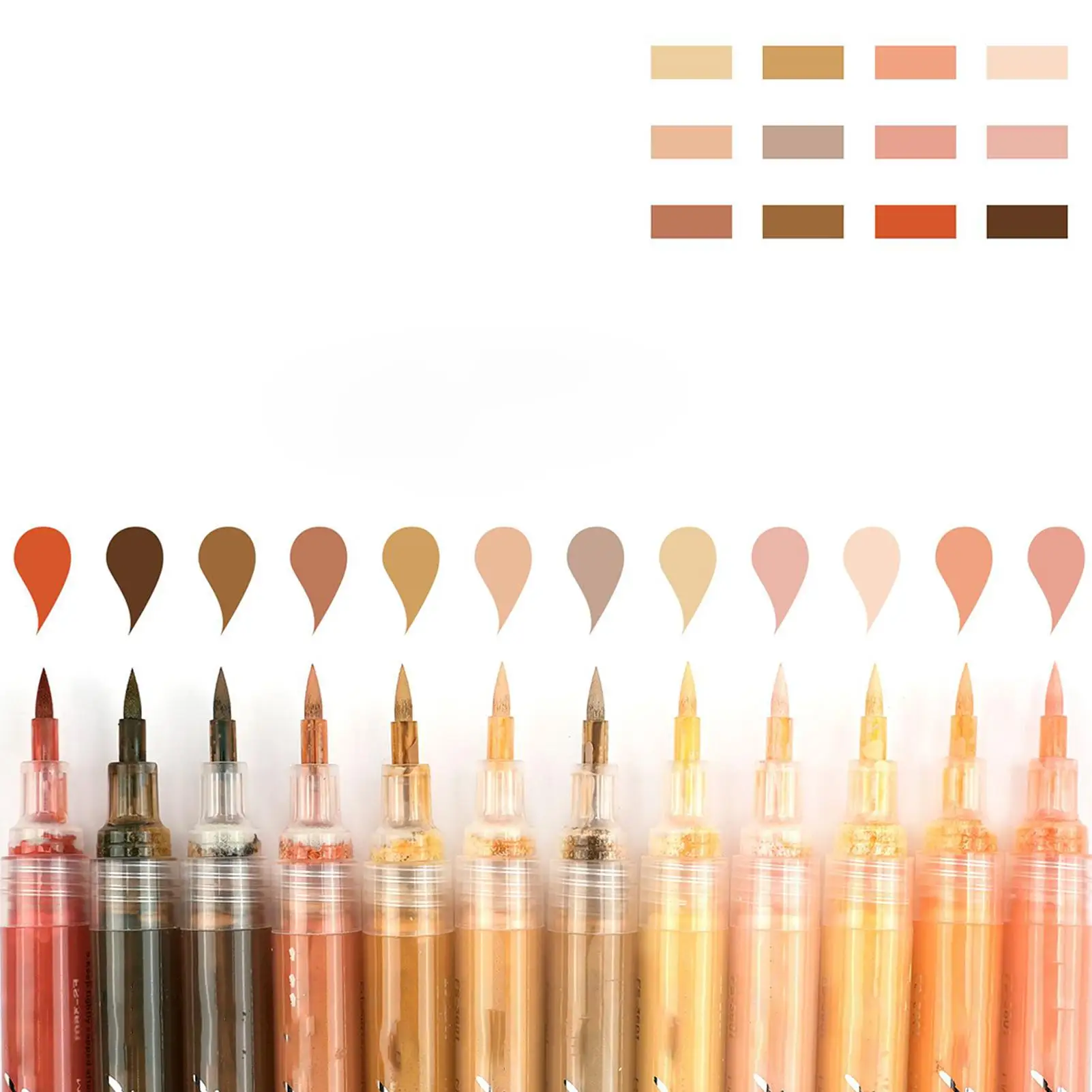paint-markers-for-kids-soft-brush-tip-acrylic-pencils-12-pieces-body-art-skin-markers-for-adults-girls-boys-teens-sketching