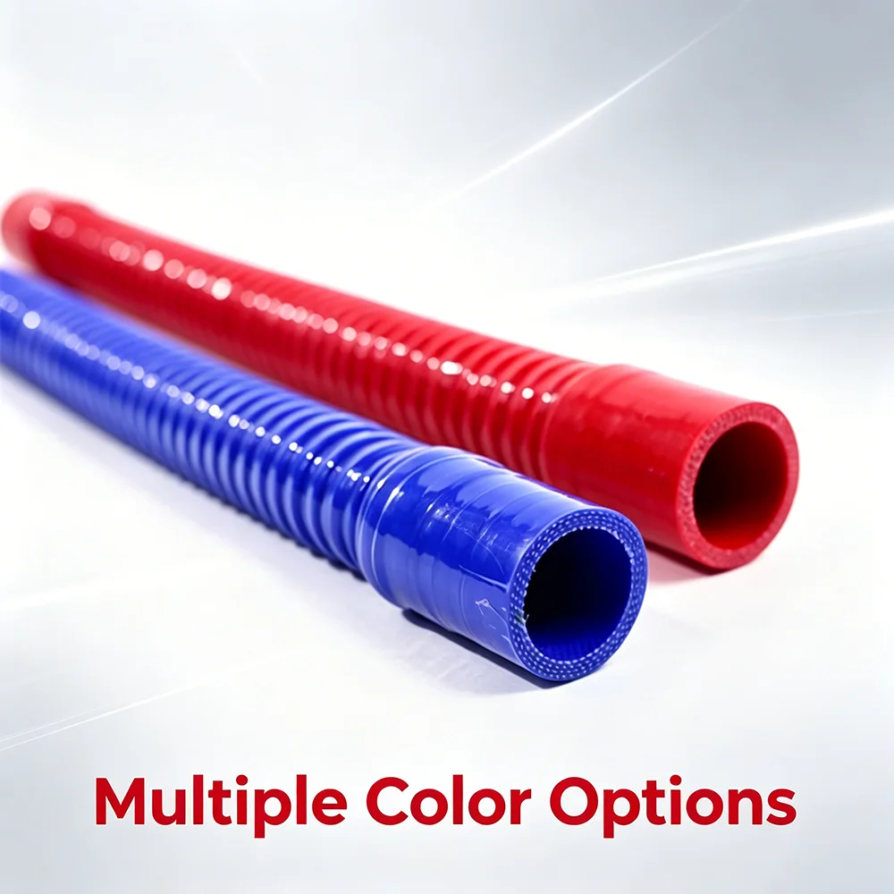 Universal Silicone Hose for Automobile High-Pressure And High-Temperature Resistant Steel Wire Braided ID 16-110mm Connection