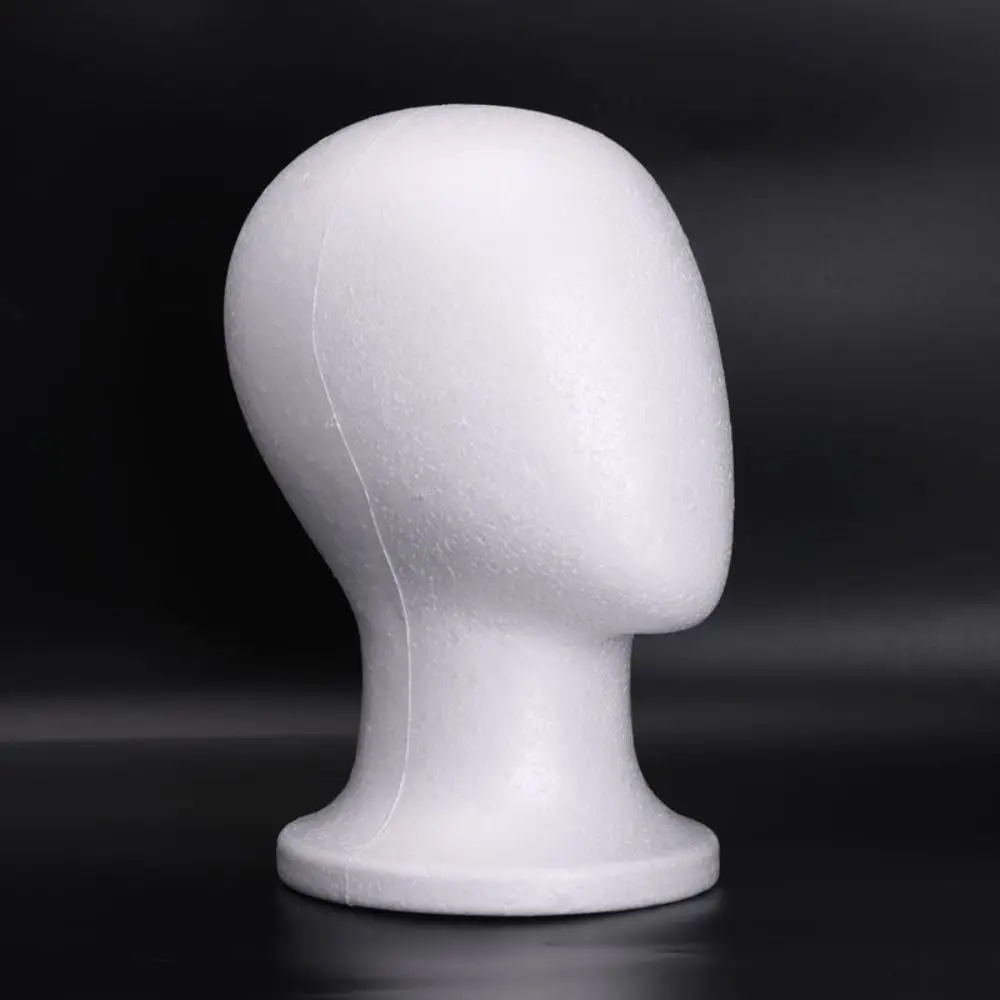 New Stable Foam Mannequin Head Lightweight White Wig Display Stand Hat Display Stand