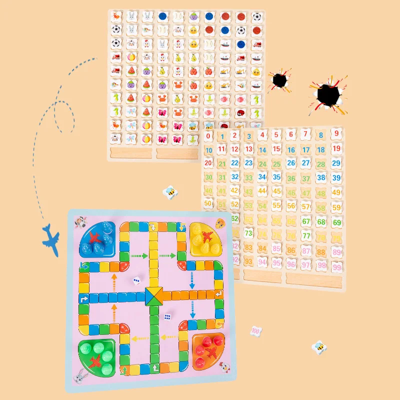 어린이 연결 게임 나무 장난감 계몽 논리적 사고 훈련 교육용 장난감 생일 선물