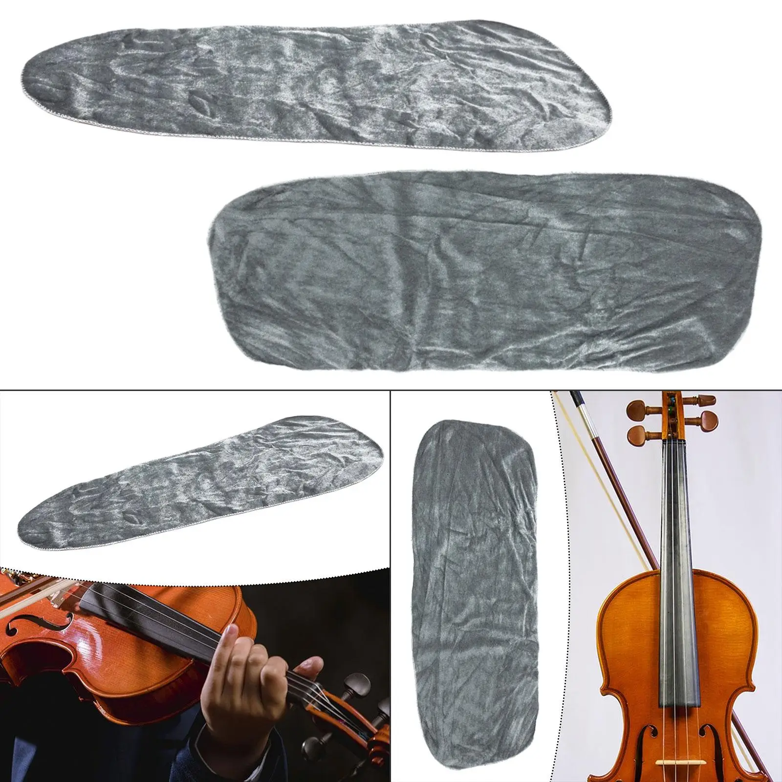 Staubdichte Violine Abdeckung Tuch Zubehör Komfortable Violine Fall Schutz für Musikinstrument Wartung Und Reinigung