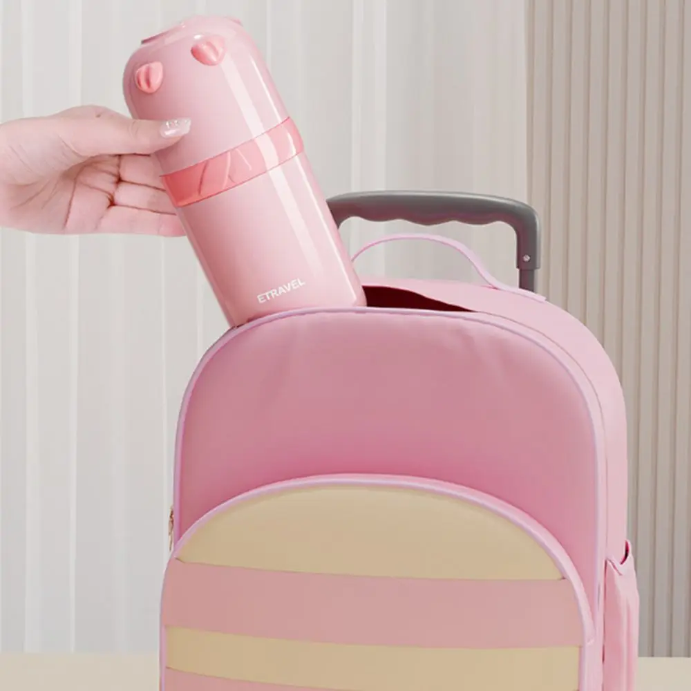 Sealed Travel Mouthwash Cup Detachable Dustproof Toothbrush Toothpaste Cup with Handle Plastic Toothbrush Organizer Box Student